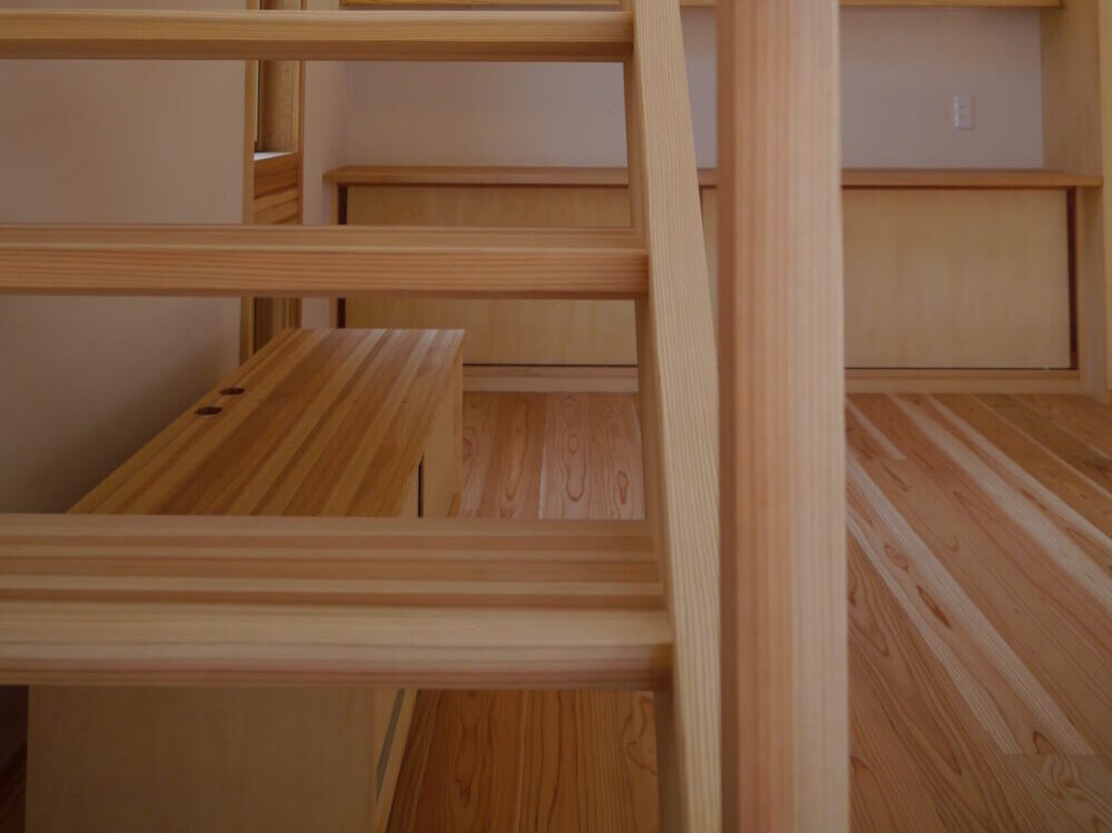 踏んで心地よい段板