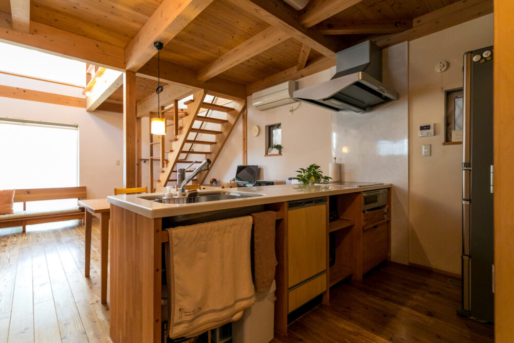 いつ訪れても整理整頓された空間は、家族も来客も心地がいい