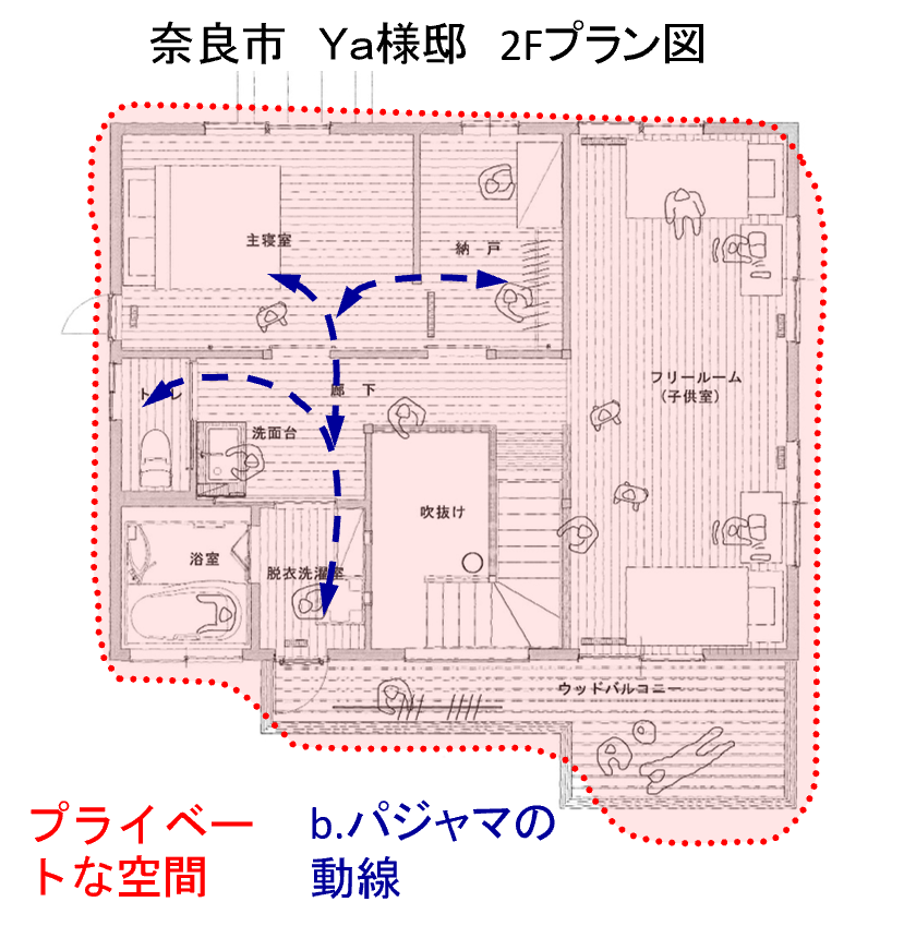 奈良市　Ya様邸　２階プラン図