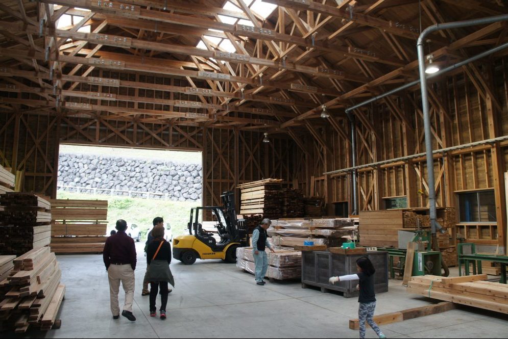 地震に負けない梼原材