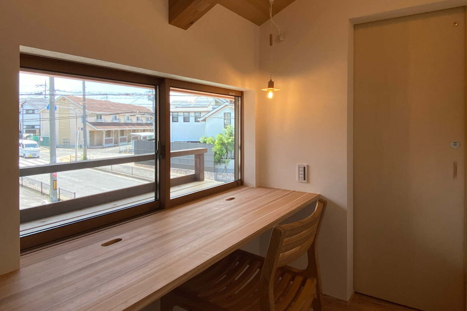 大工造作のデスクカウンター