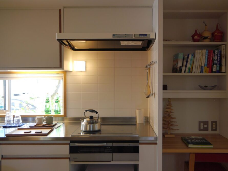 塗装で仕上げれば壁と一体になり視覚効果で広さも生まれる