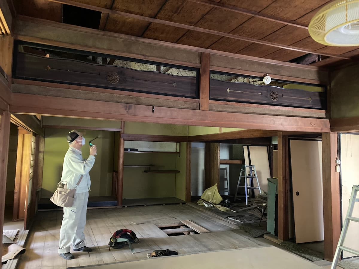 築90年の古民家をリノベーションした物件