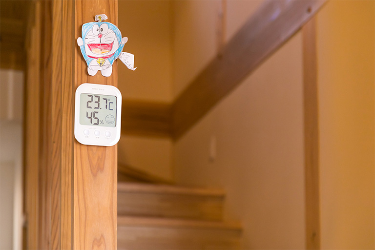 外が氷点下でも室温はずっと20℃をキープしてくれる