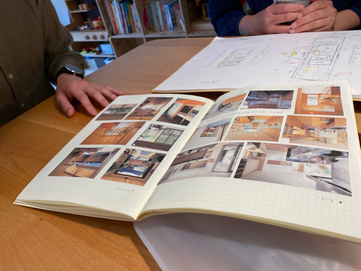 丁寧に綴られた家づくりノート