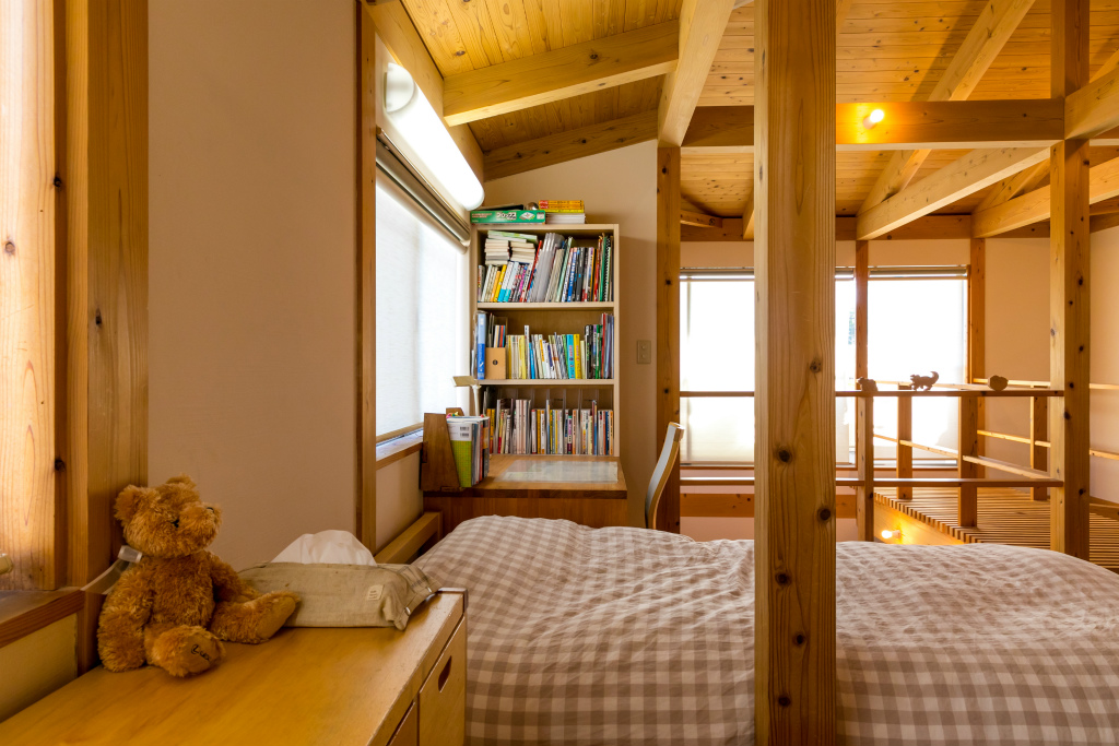 開放的な家に住みたかった奥様にとって理想の形